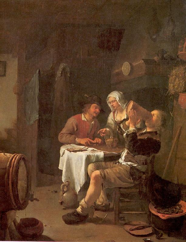 MIERIS, Frans van, the Elder The Peasant Inn Germany oil painting art